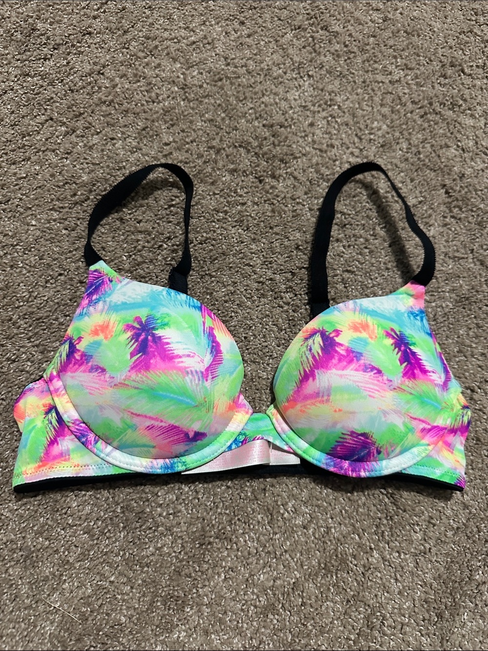 Pink  Push-Up Bra